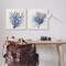 Stupell Industries Blue Coral Branches 2pc Canvas Wall Art Set Design by Susan Arnot